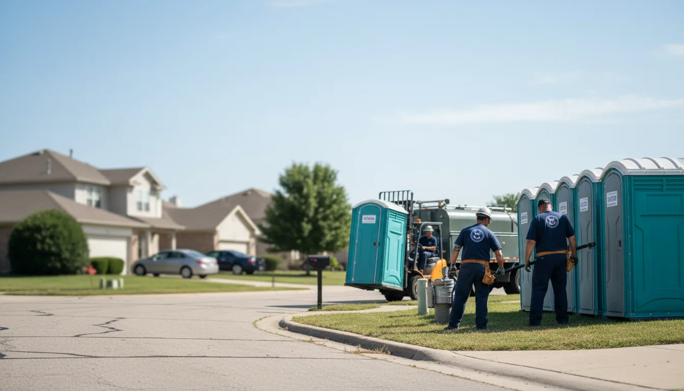 Porta Potty Rental in Argyle, TX near me